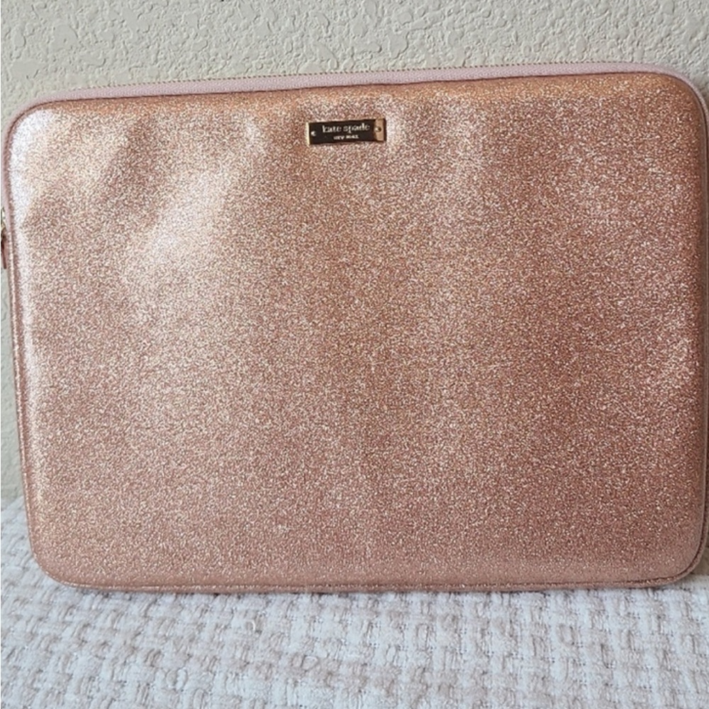 Kate Spade Rose Gold 13 in laptop sleeve